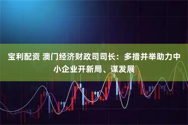 宝利配资 澳门经济财政司司长：多措并举助力中小企业开新局、谋发展