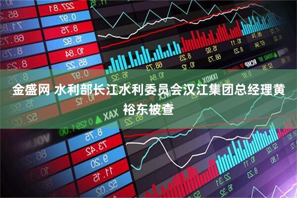 金盛网 水利部长江水利委员会汉江集团总经理黄裕东被查